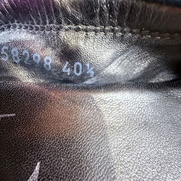 AGL Attilio Giusti Leombruni Monika Suede Patent Leather Italy Round Cap Toe Bal - Picture 8 of 9